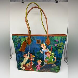 Dooney & Bourke Disney Parks Peter Pan Tote bag New Tinkerbell